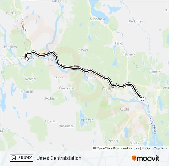 70092  Line Map