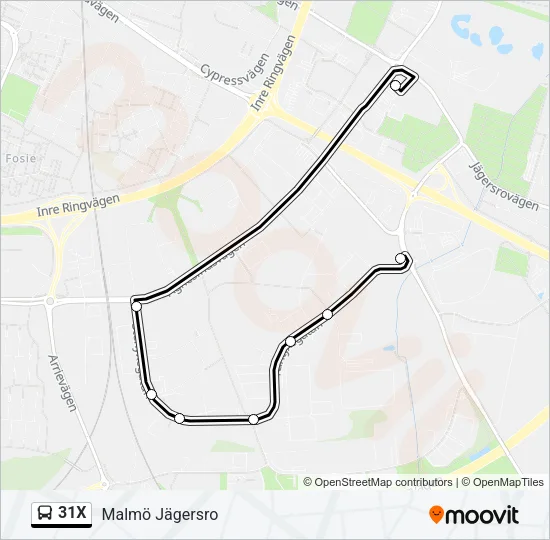 31X  Line Map