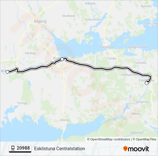 20988  Line Map