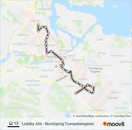 13  Line Map