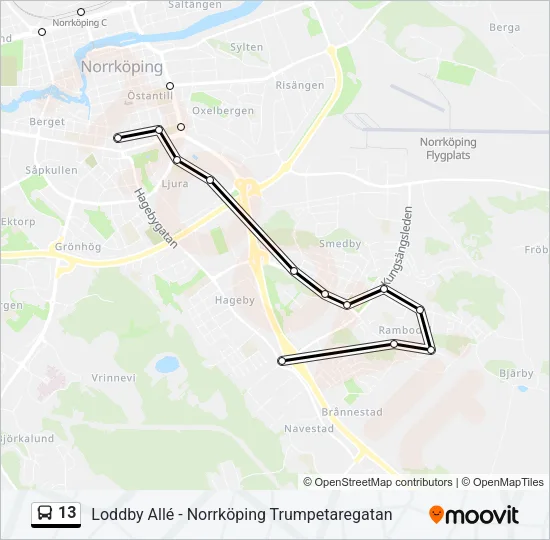 13  Line Map