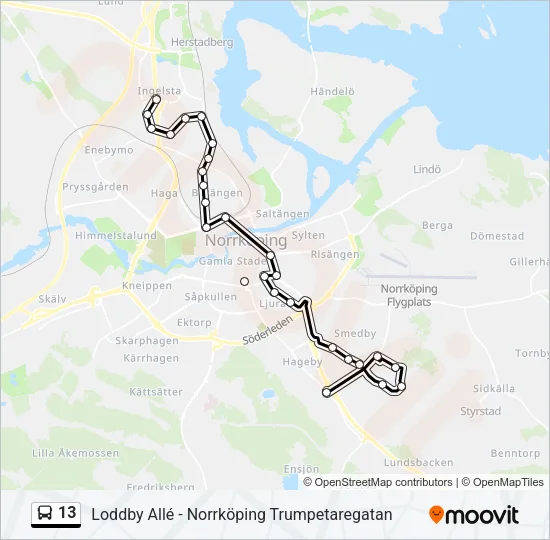 13  Line Map