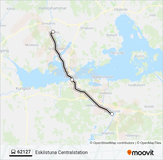 62127 Bus Line Map