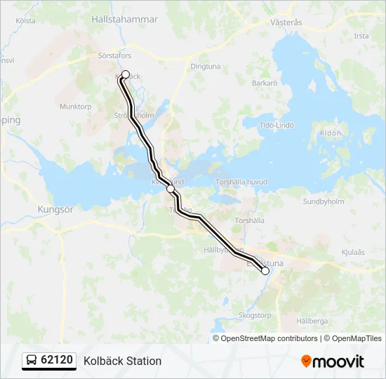 62120  Linje karta