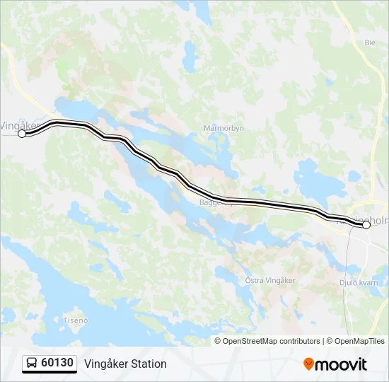 60130 Bus Line Map