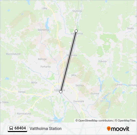 68404 Bus Line Map