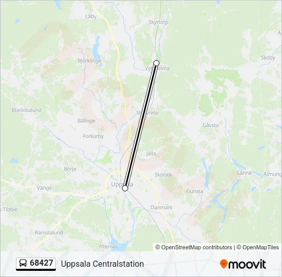 68427 Bus Line Map