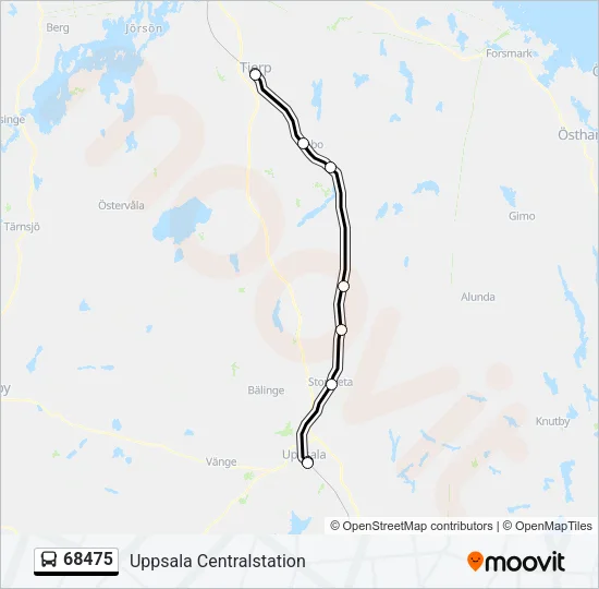 68475 Bus Line Map