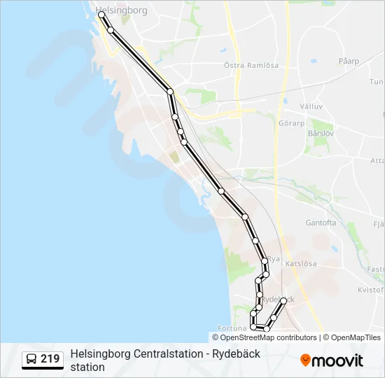 219  Line Map
