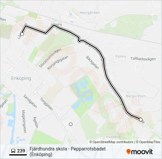 239  Line Map