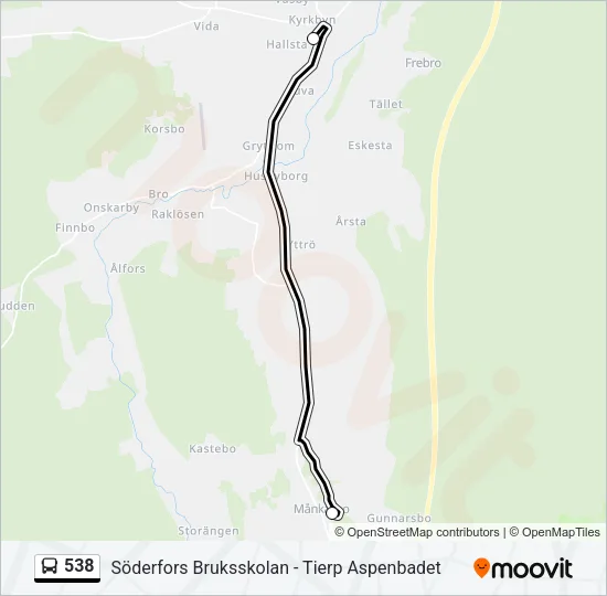 538  Line Map