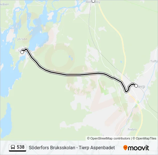 538  Line Map