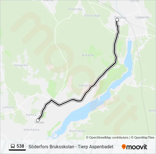 538  Line Map