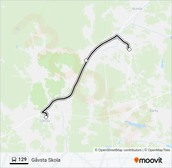 129  Line Map