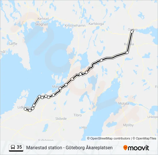 35  Line Map