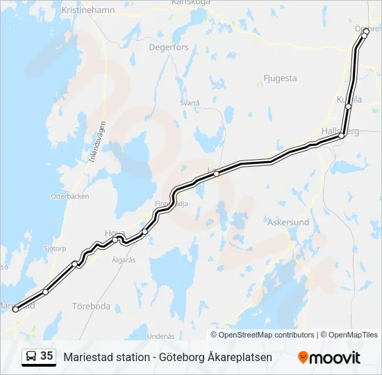 35  Line Map