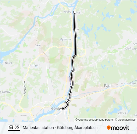 35  Line Map
