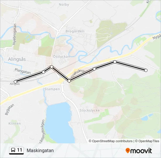 11  Line Map