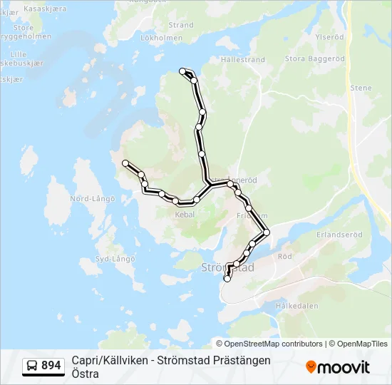 894  Line Map