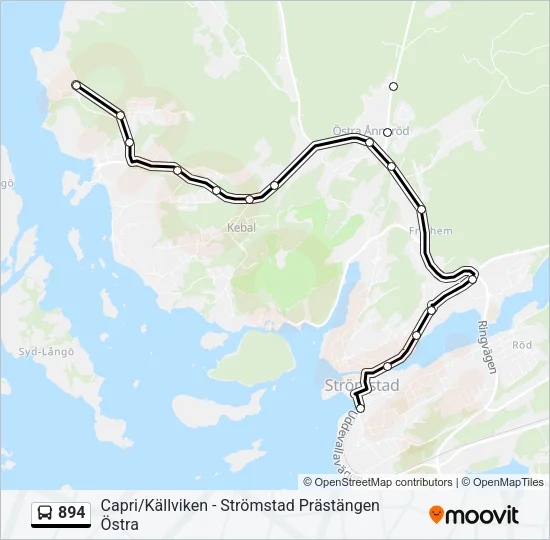 894  Line Map