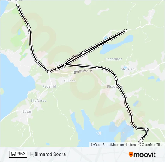953  Line Map