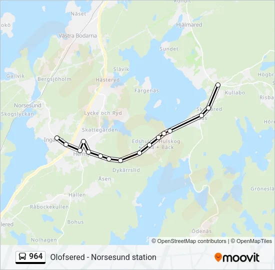 964  Line Map