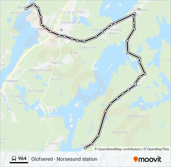 964  Line Map