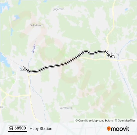 68500  Line Map