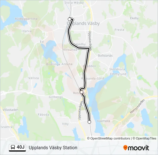 40J  Line Map
