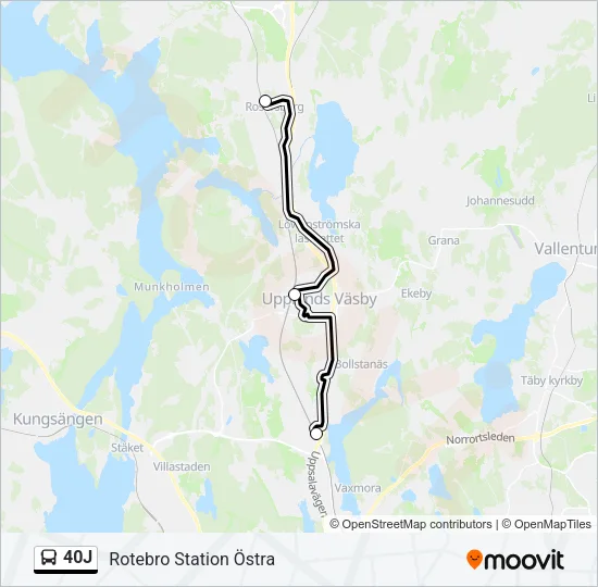 40J  Line Map