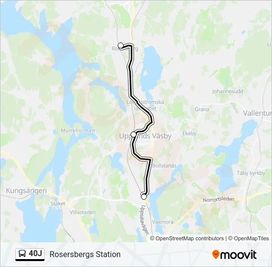 40J  Line Map
