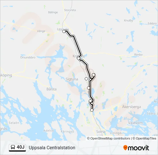 40J  Line Map