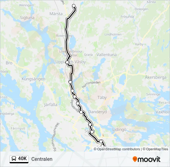 40K  Line Map