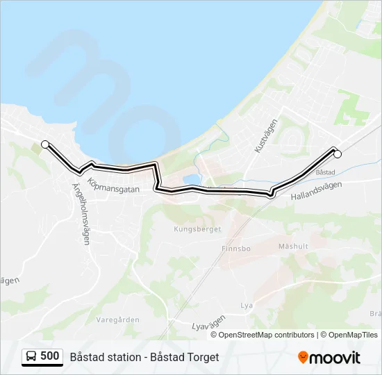 500  Line Map