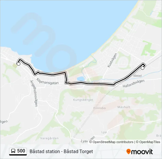 500  Line Map
