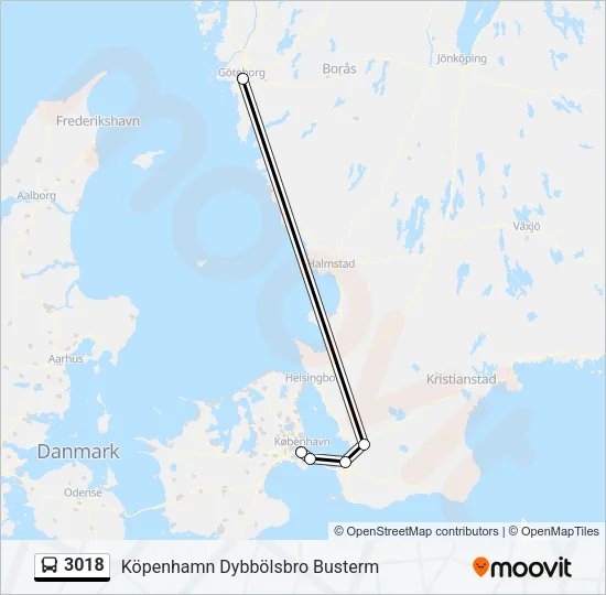 3018 Bus Line Map