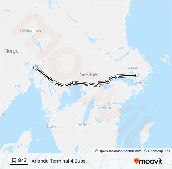 843  Line Map