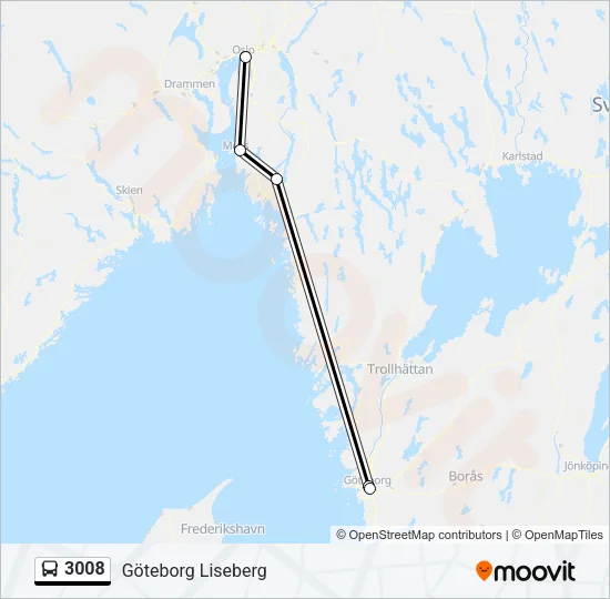 3008  Line Map