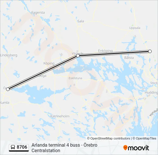 8706  Line Map