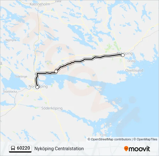60220 Bus Line Map