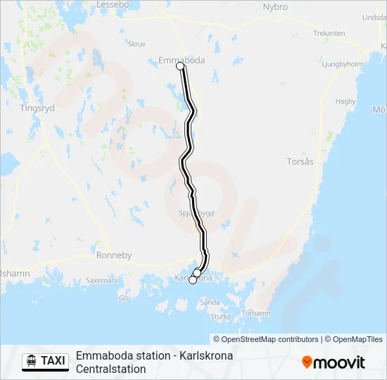 TAXI  Line Map