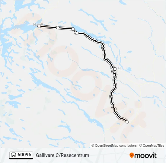 60095 Bus Line Map