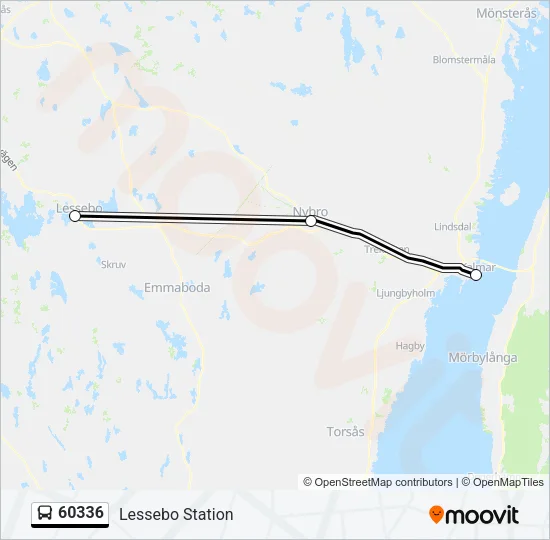 60336 Bus Line Map