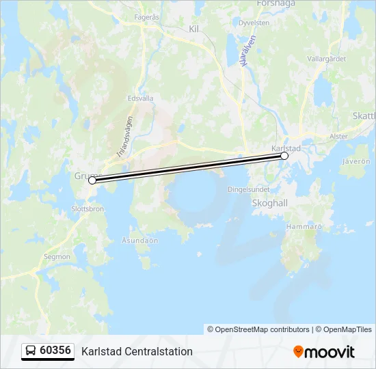 60356 Bus Line Map