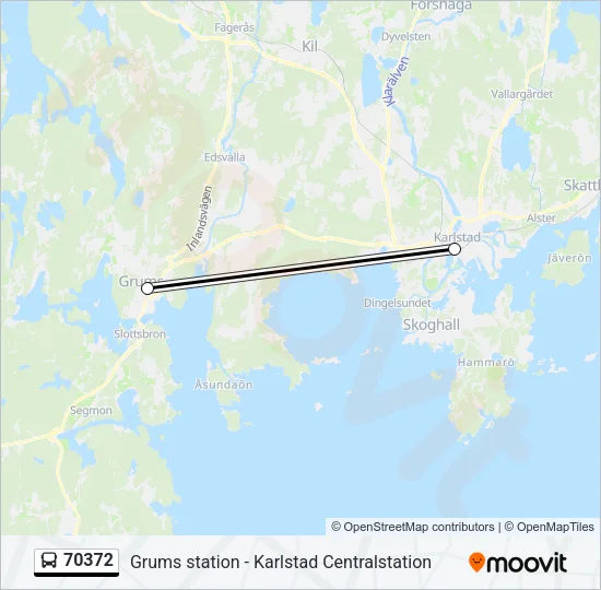 70372 Bus Line Map
