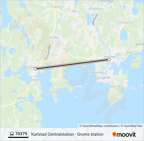 70379 Bus Line Map
