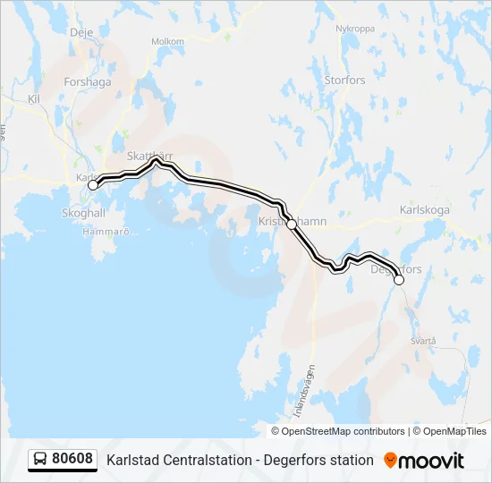 80608 Bus Line Map