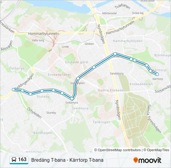 163  Line Map