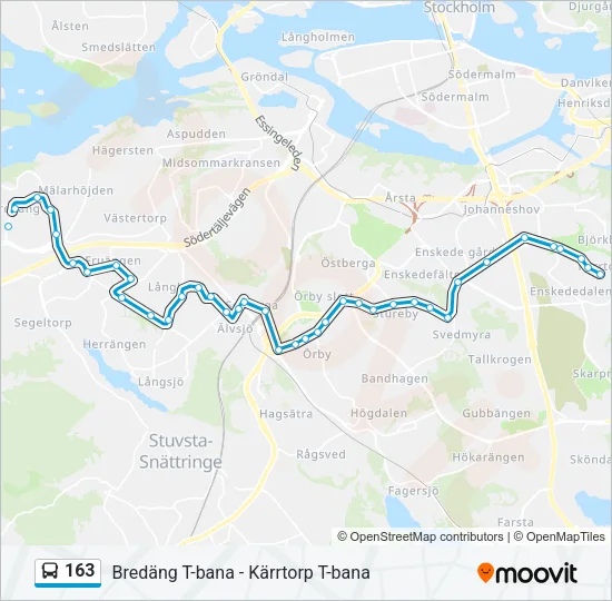 163  Line Map