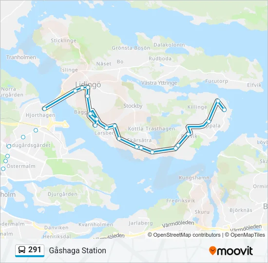 291  Line Map